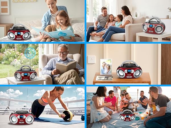 Megatek Stereo CD Boombox