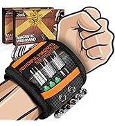 HANPURE Tool Gifts for Men Stocking Stuffers - Magnetic Wristband for Holding Screws, Wrist Magne...