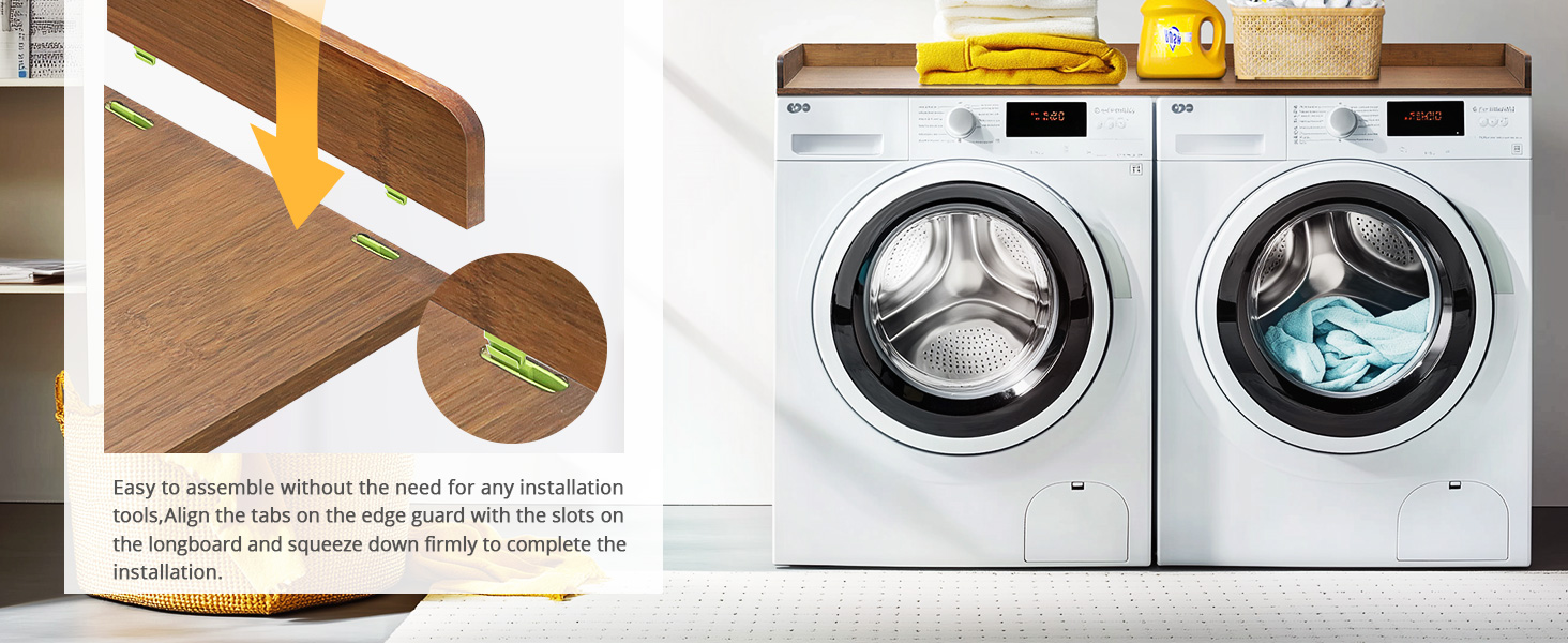 laundry machine topper