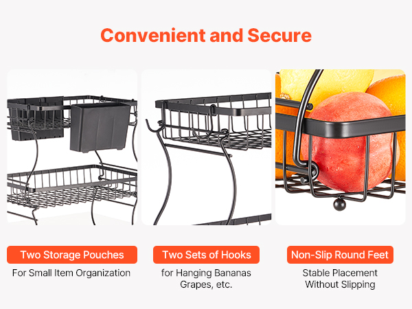 2/3 tier fruit basket