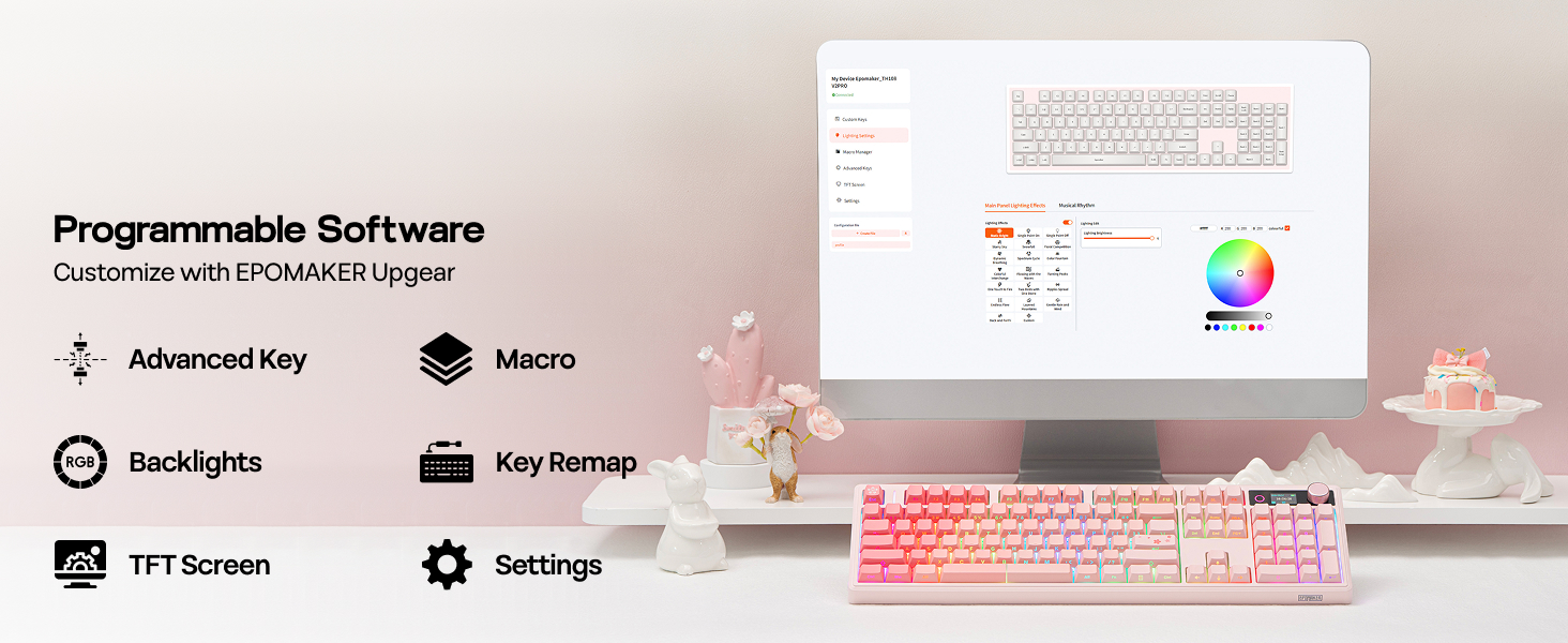 TH108 V2 PRO Wireless Gaming Keyboard