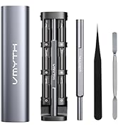 VMYTH iDriver MS1 Mini Precision Screwdriver Sets, 42 Magnetic Bits, Hand-Powered Small Screwdriv...