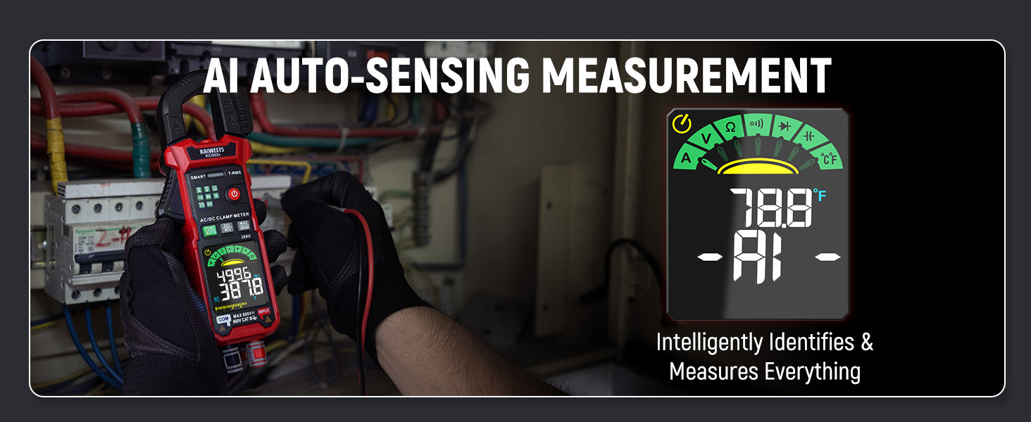 Auto ranging multimeter