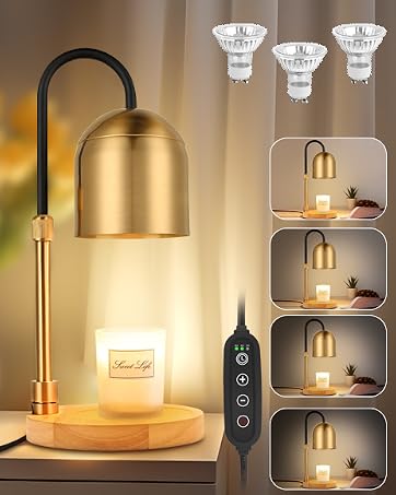 Candle Warmer Lamp with Timer