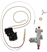 Lemfema Gas Control Safety Valve Replacement Kit for Propane Gas Radiant Tank Top Heater Thermoco...