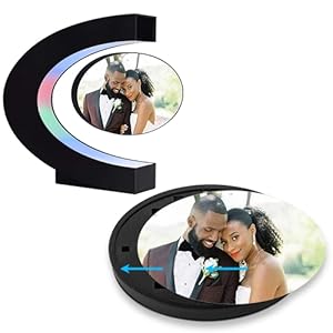 Magnetic levitation photo frame, levitating pictures, magnetic levitating floating photo frame