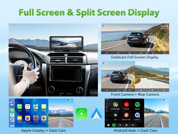 apple carplay with dash cam