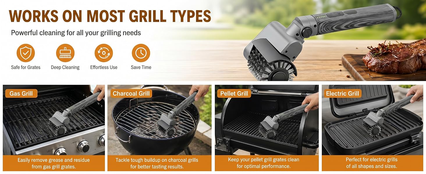Electric Grill Brush-5