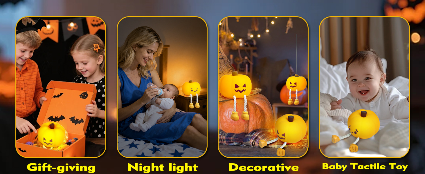 Halloween Night Light with Timer