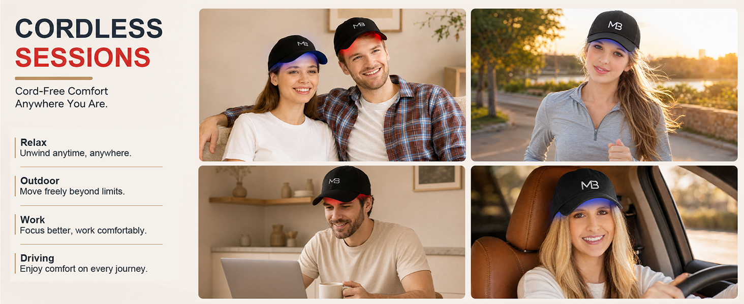 CORDLESSSESSIONS Cord-Free ComfortAnywhere You Are.