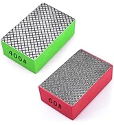 EGOFIX 2pcs Diamond Hand Polishing Pads for Ceramic Tile Glass Grinding,Sanding Blocks Polishing ...