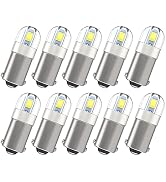 Serundo Auto BA9S Led Car Bulb BA9 1895 1891 53 57 Led Car Bulb, 2SMD 3030Chips 6000K White 47830...