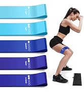 Resistance Bands for Working Out, Exercise Bands Resistance Bands Set with 5 Resistance Levels, M...