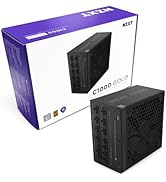 NZXT C1000 Gold ATX 3.1 - Fully Modular Low-Noise PC Gaming Power Supply - 1000 Watts - 80 Plus G...