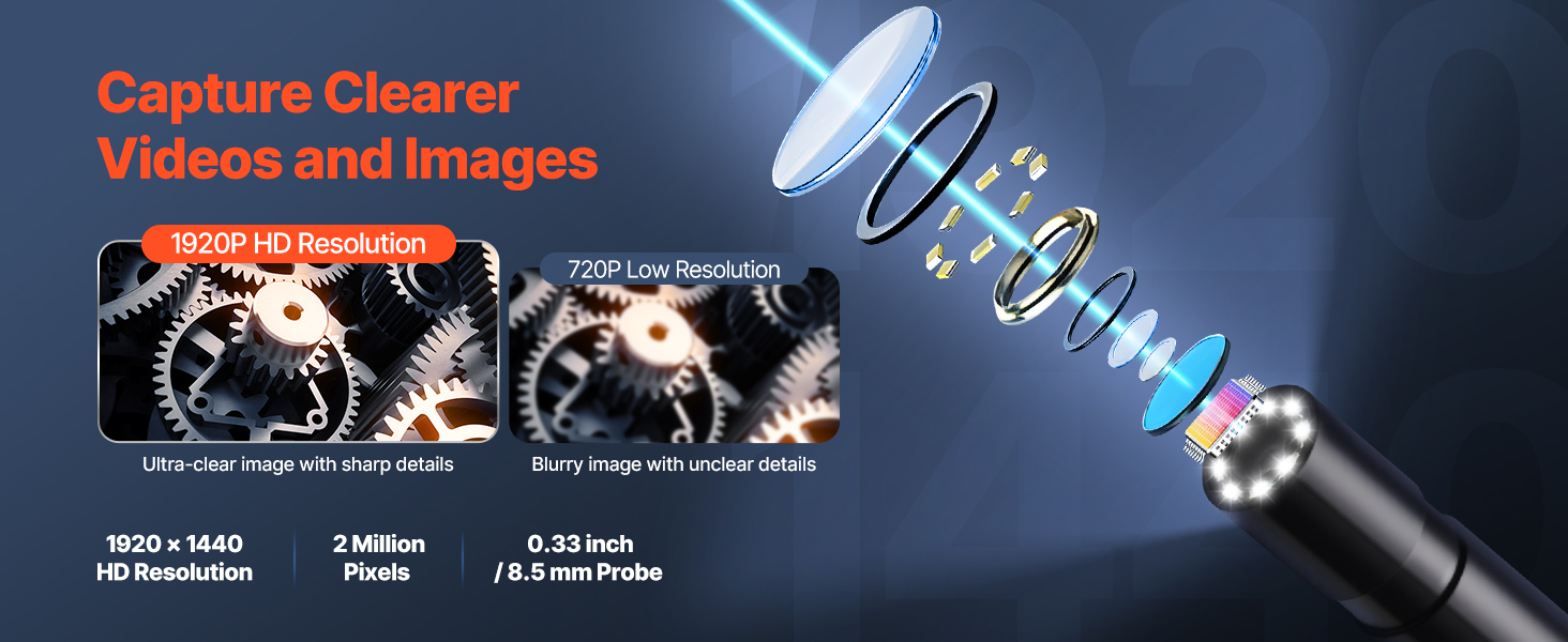 borescope inspection camera