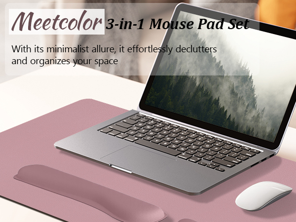 mouse pad with wrist rest