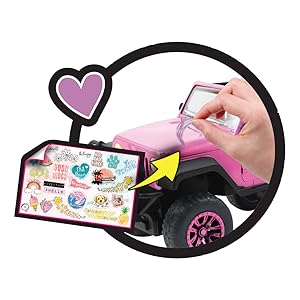 Girlmazing Jeep Wrangler R/C - Stickers