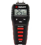 Triplett Pin Moisture Meter for Wood and Building Materials with Audible Indicator (MS100)