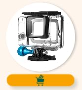 MiPremium Waterproof Housing Case for GoPro Hero 7 6 &amp; 5 Black. Underwater Protective Diving Shel...