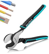 DURATECH 9.5" Cable Cutters Heavy Duty, Wire Cutters | High Leverage Cable Cutter, For Aluminum, ...