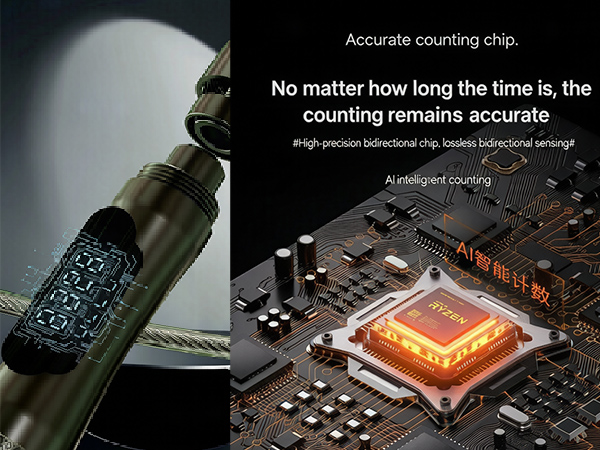 Jump rope with counter