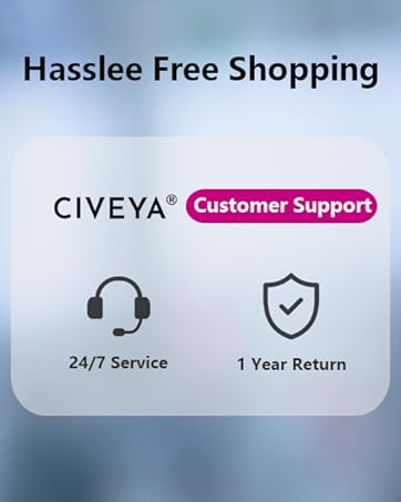 CIVEYA Mini Hair Crimper for Short Hair