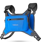 Trailoom Running Chest Pack, Reflective Vest, Water Repellent, Phone Holder, Workout Bag for Runn...