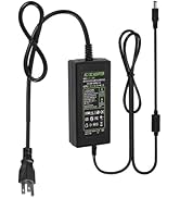Power Supply 12V 5A,AC 100-240V to DC12V 60W Converter Adapter Driver Transformer with 5.5mm x 2....