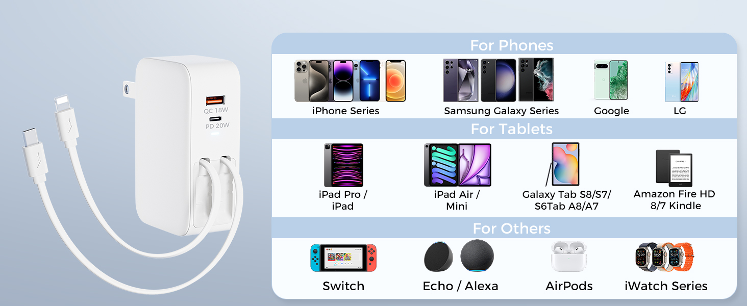 retractable c charger