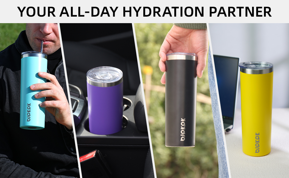 Day hydration tumbler