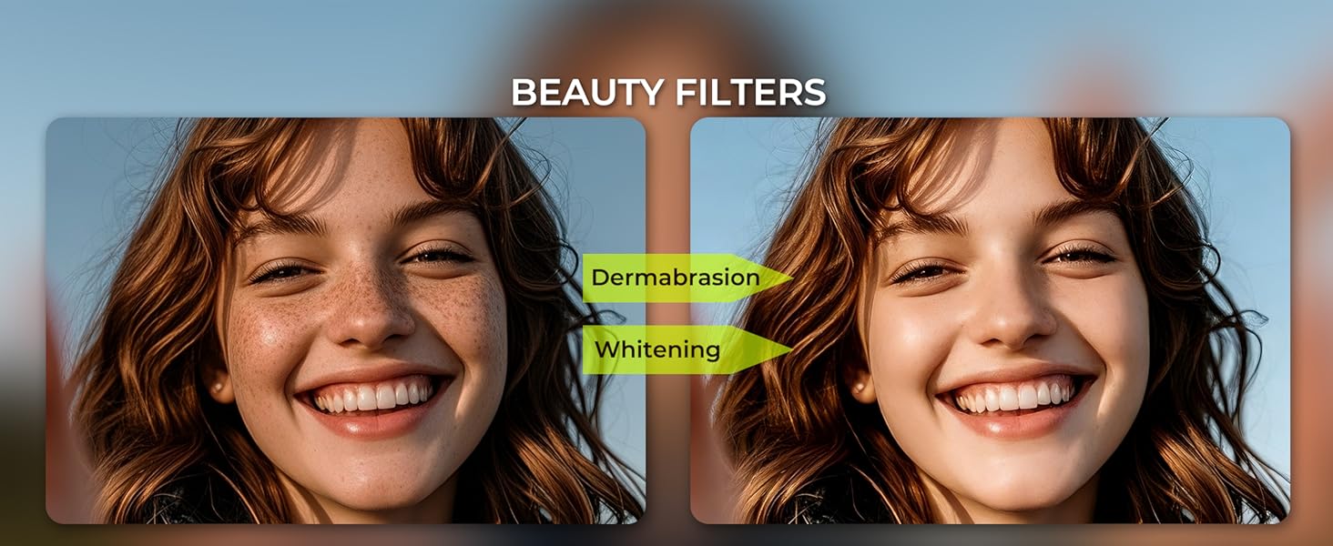4k digital camera beauty filter vlogging camera with wifi