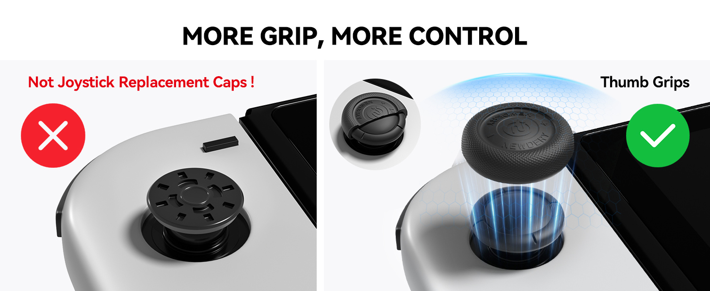 more grip more control