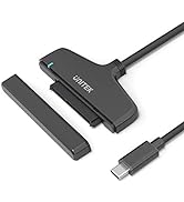 Unitek USB C Hard Drive Adapter, USB Type-C 3.1 to SATA III Hard Drive Converter Cable for 2.5 in...