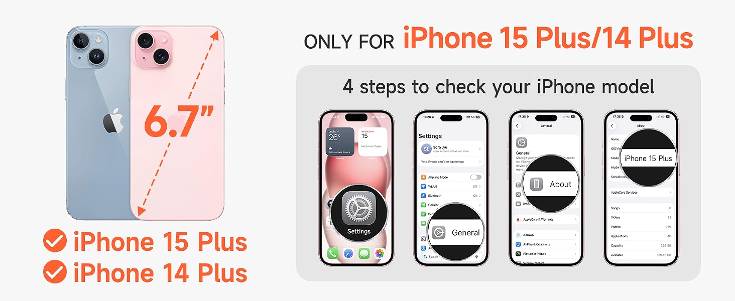 iphone 14 plus/15 plus case 