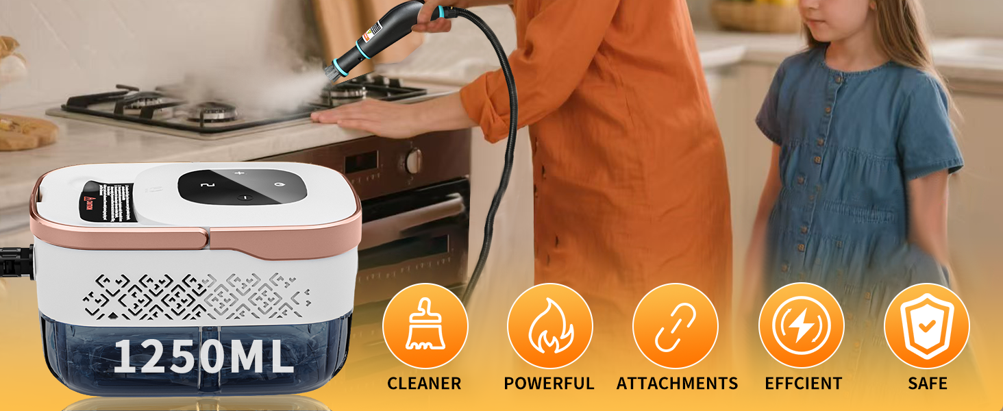 2500w handheld high-temperature pressurized steam cleaner maquina a vapor para limpiar carros