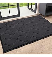 OLANLY Indoor Door Mat, 30x20, Dirt Resistant and Absorbent, Sturdy Non-Slip Rubber Backing, Easy...