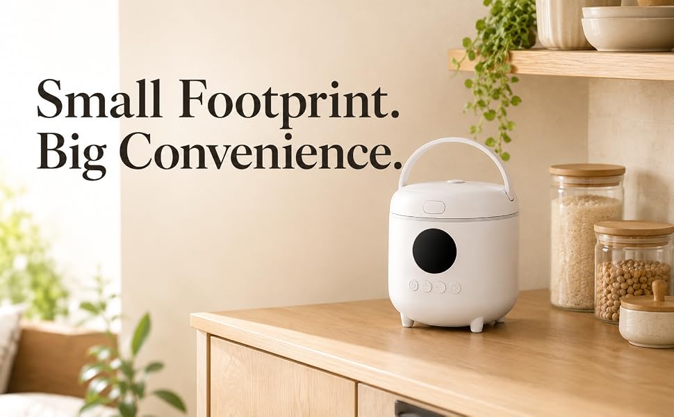 small footprint big convenience