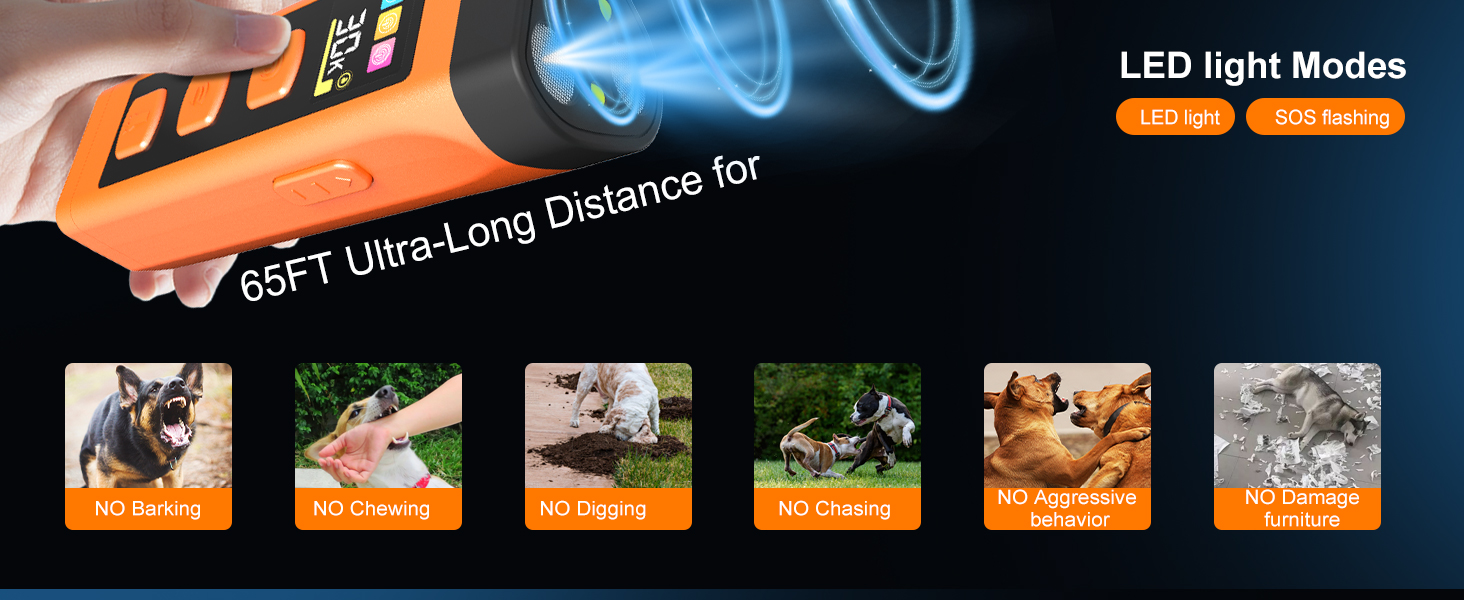 Dog Bark Deterrent Device