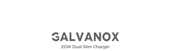Galvanox 20w Dual Charger