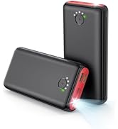 RONEGN Portable Charger Power Bank 40000mah, USB C Fast Charging 22.5W External Battery Pack Phon...