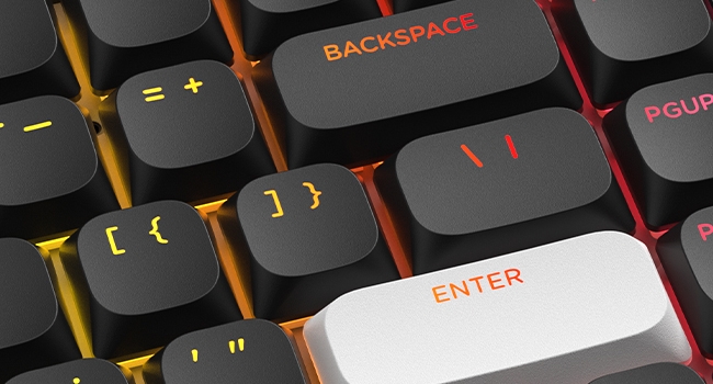 Low Profile Keycap, Shine Through Keycaps, Custom Keyboard Keycaps 75 Percent Black keycaps