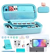 Switch OLED Accessories Bundle- innoAura 18 in 1 Switch Bundle with Switch Case, Switch Game Case...