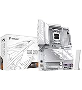 GIGABYTE B850 AORUS Elite WIFI7 ICE AMD AM5 ATX Motherboard, Support AMD Ryzen 9000/8000/7000 Ser...