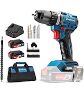Dong Cheng 20V Brushless Heavy-duty Impact Drill, 531in-lbs, 1/2