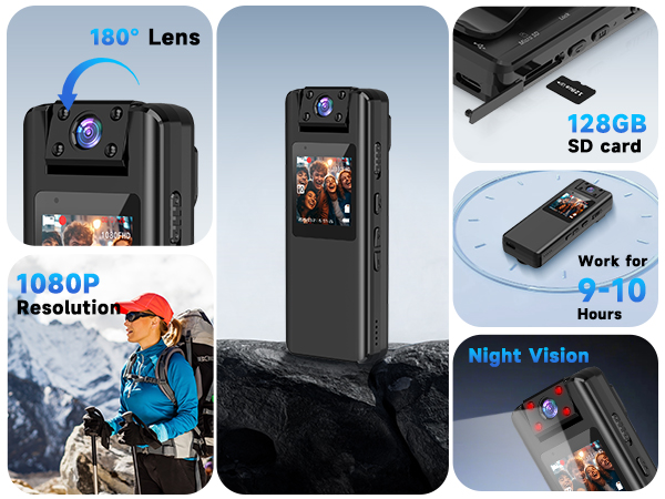 personal body camera mini body camera with audio mini body cam body camera mount personal body cam