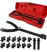 YuYBrightmi 15 Pack Adjustable Cylinder Spanner Wrench Set with Pins