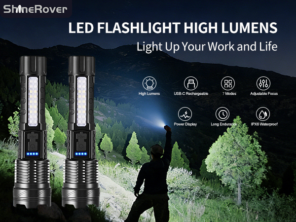 ShineRover Super Bright Flashlight
