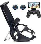 BRHE Phone Clip for PS4 Controller Mobile Gaming Mount Bracket Holder Adjustable Stand Clamp Comp...