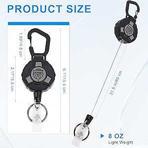 keychain retractable keychain retractable keychain heavy duty badge reel badge holder retractable