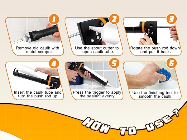 caulk gun no drip